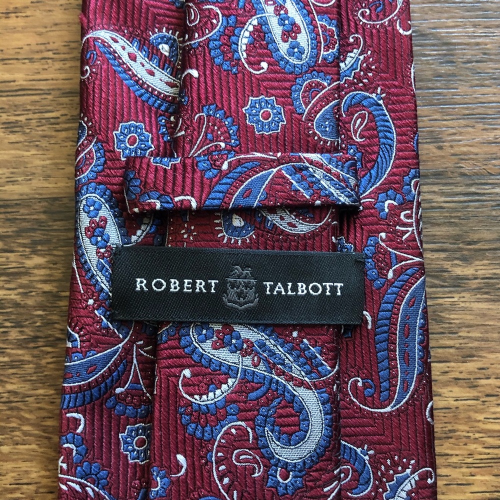 Robert Talbott Blue & Red Tie